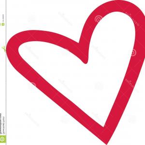 300x300 Heart Icon With Text Love Line Icon Valentines Vector Handandbeak