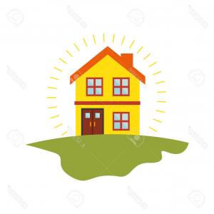 Photostock Vector Exterior Cute House Icon Vector Illustration 300x300 Photostock Vector Exterior Cute House Icon Vector Illustration