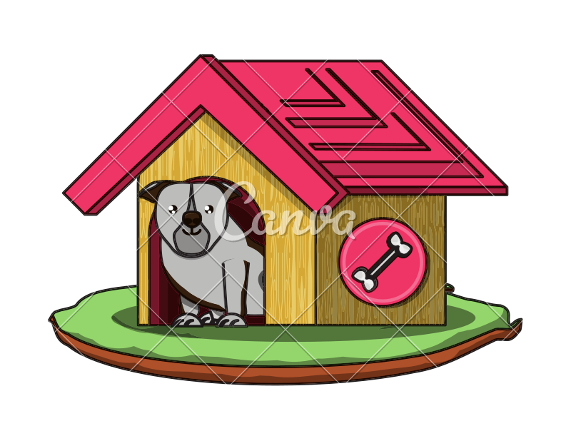 Cute Dog House Icon 800x604 Cute Dog House Icon