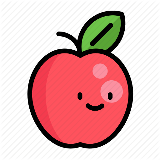 512x512 Apple, Cute, Education, Food, School Icon