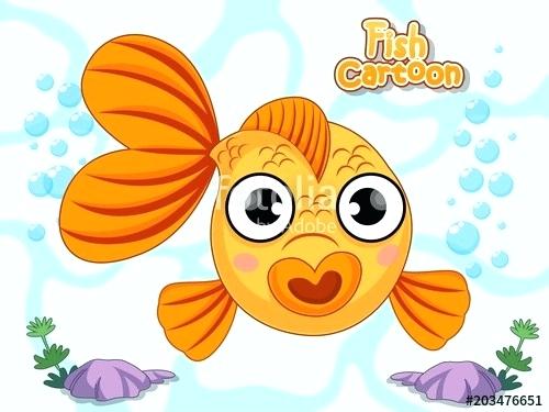 Cute Fish Cartoon 500x375 Cute Fish Cartoon