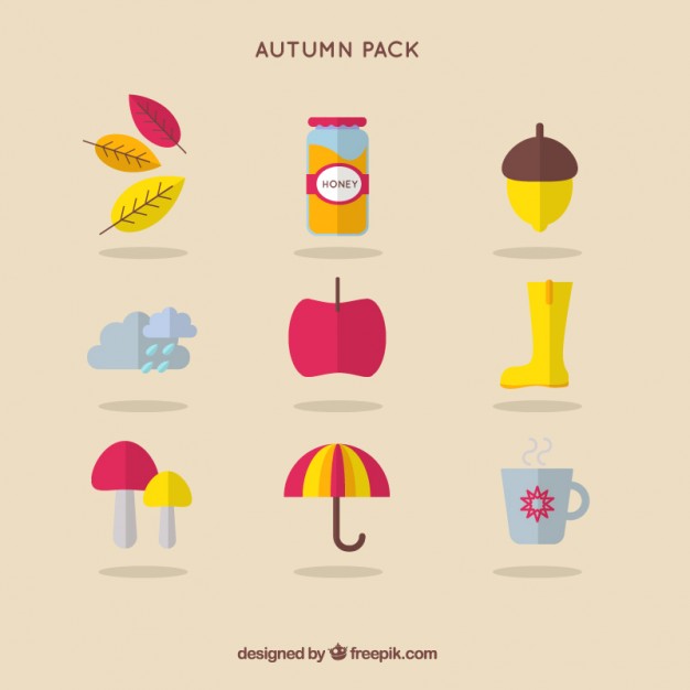 626x626 Cute Autumn Icons Pack Vector Free Download