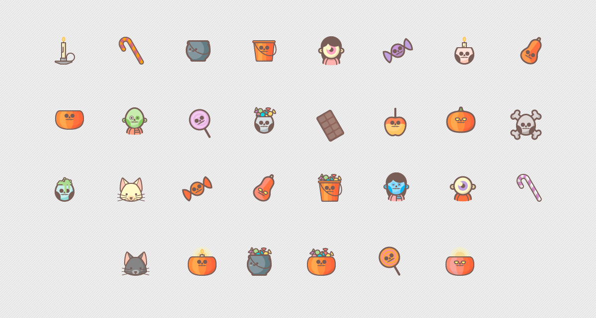 1200x640 Free Halloween Icons