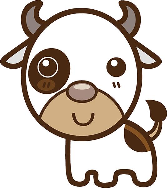 535x600 Cute Simple Kawaii Animal Cartoon Icon