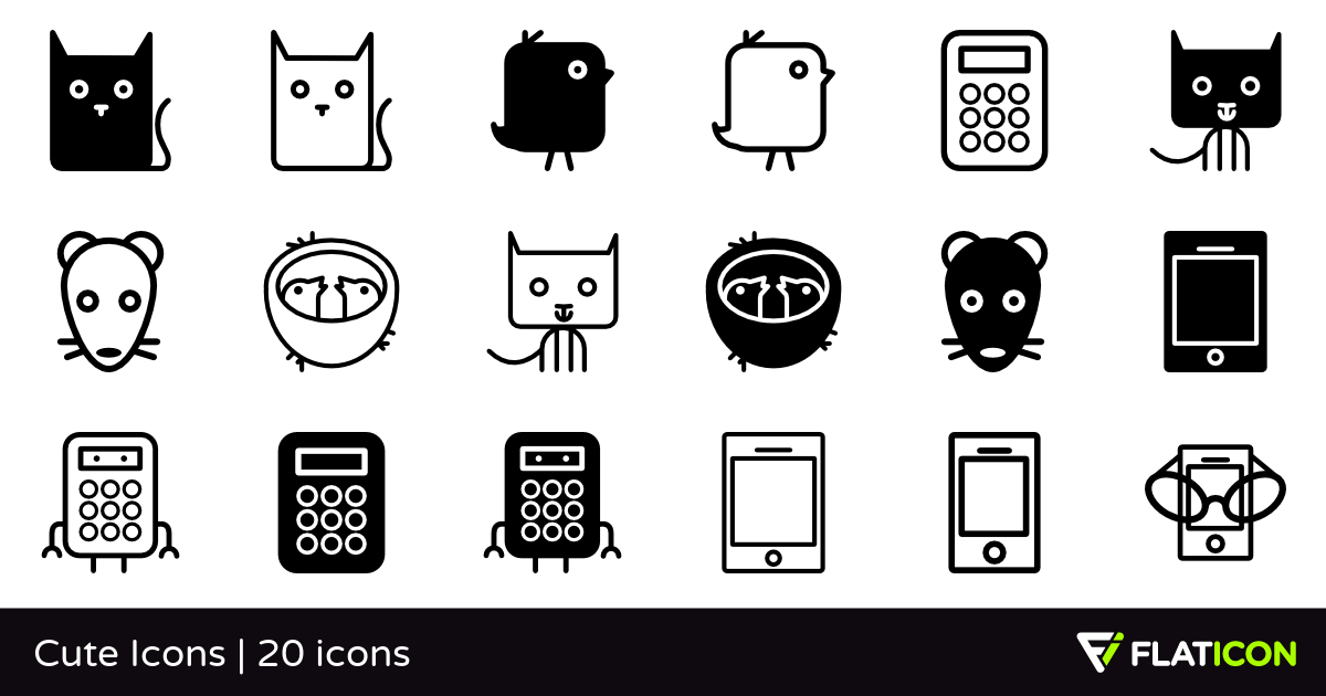 1200x630 Cute Icons Free Icons