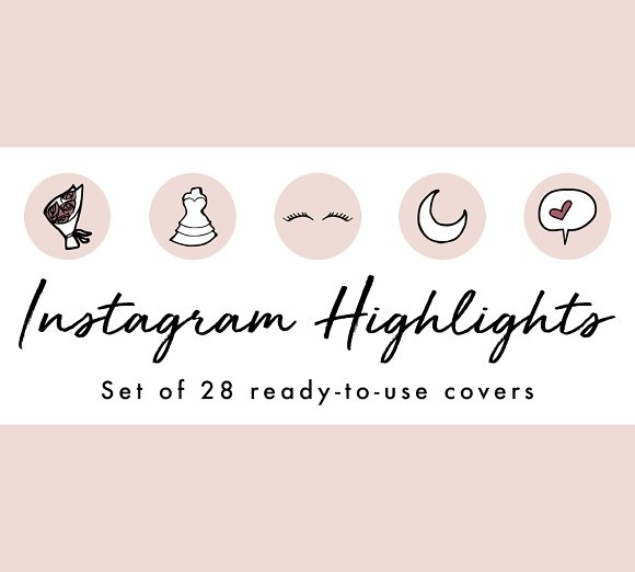 580x522 Brilliant Instagram Highlight Icon Sets For Brands Bloggers