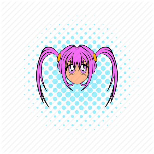 512x512 Anime, Comics, Cute, Girl, Japan, Japanese, Manga Icon