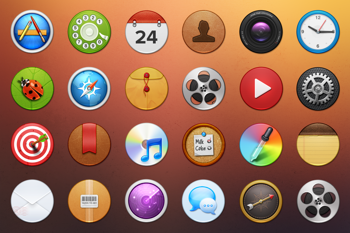 cute mac icons