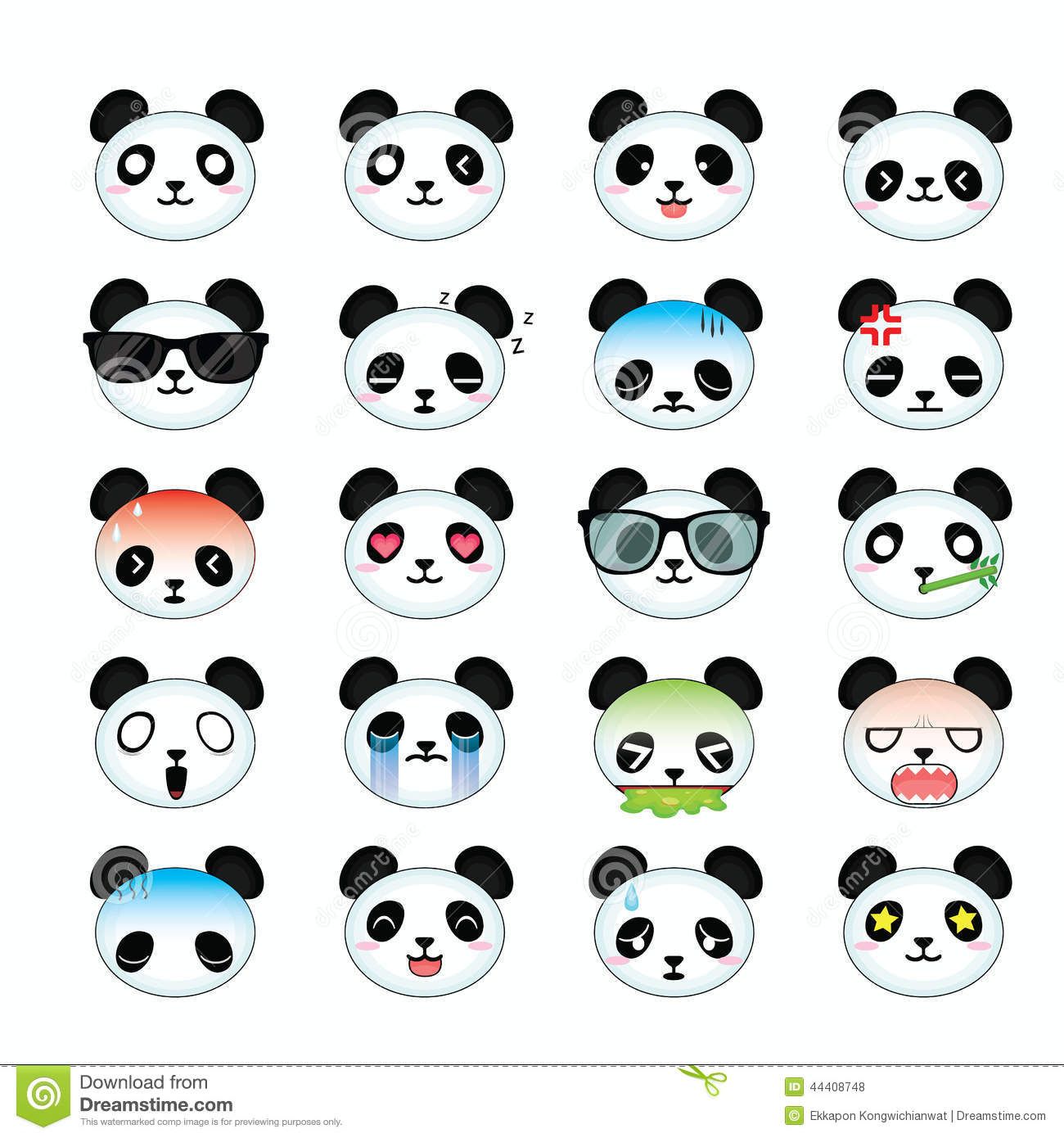 1300x1390 Cute Panda Icon