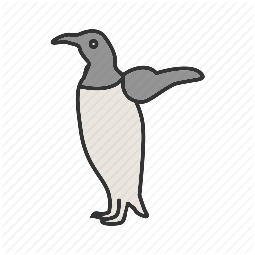 512x512 Animal, Bird, Cute, Penguin, Penguins, Snow, Young Icon