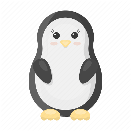 512x512 Animal, Bird, Cute, Penguin, Toy Icon