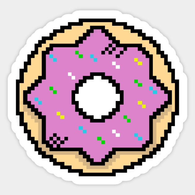 630x630 Cute Pink Donut