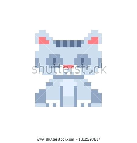 450x470 Cute Pixel Art Template