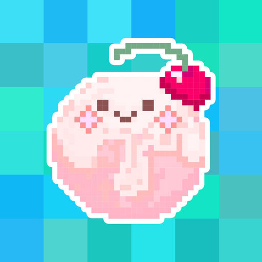 512x512 Color Book Cute Pixel Art App