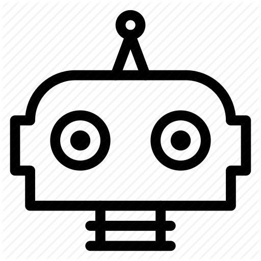 512x512 Automatic, Cute, Head, Robot Icon