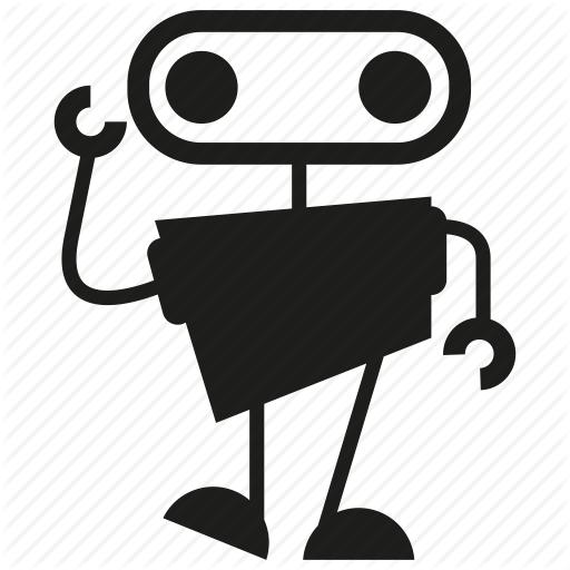 512x512 Cartoon, Character, Cute, Funny, Mascot, Robot Icon