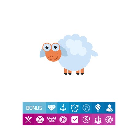 450x450 Cute Sheep Icon Royalty Free Vector Graphics