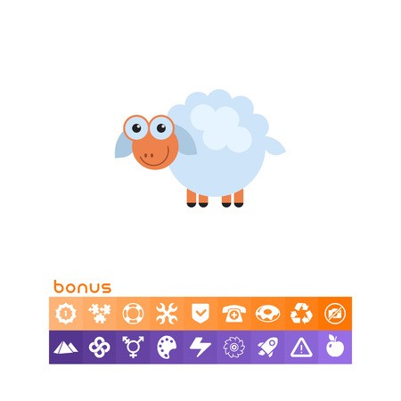 450x450 Cute Sheep Icon Royalty Free Vector Graphics