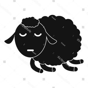 300x300 Funny Sketchy Sheep Cartoon Love Me Says Sign Cute Hand Drawn