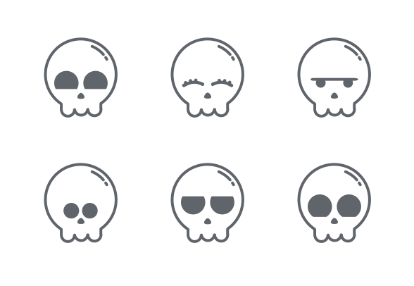 588x406 Logos In Skull Art, Skull