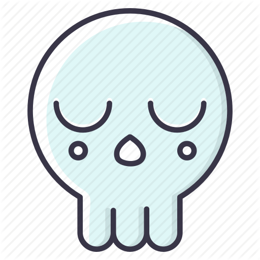512x512 Fall, Avatar, Cartoon, Cute, Halloween, Monster, Skull Icon