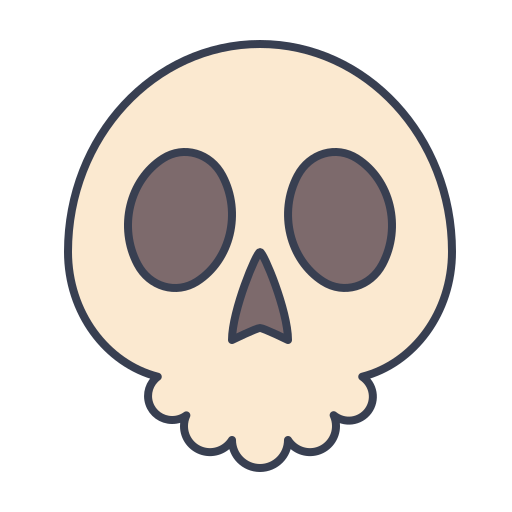 512x512 Cute, Skull Icon Free Of Trick Or Treat