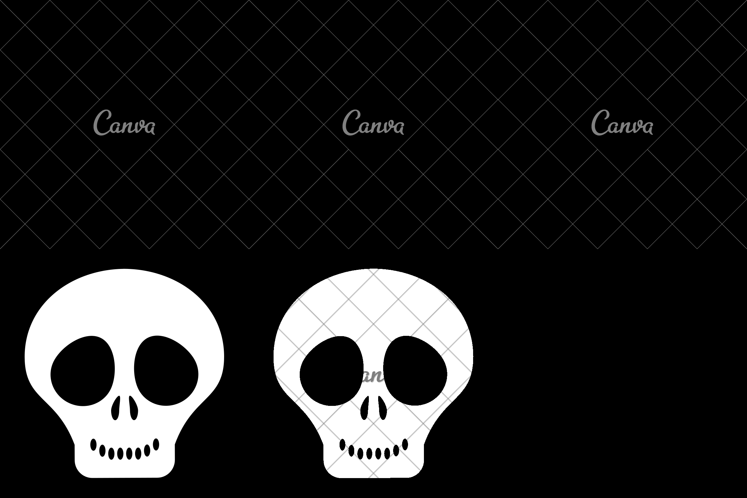 2400x1600 Cute Skull
