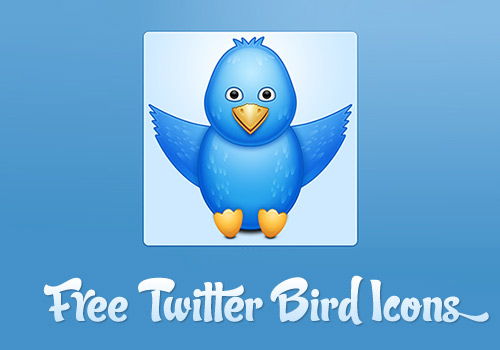 500x350 Freebie Cute Twitter Bird Icon Set Instantshift