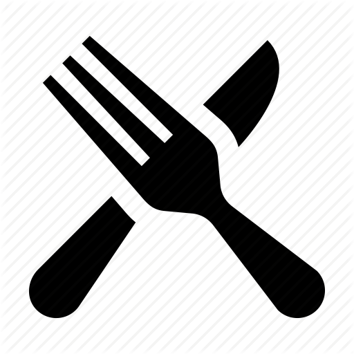 512x512 Cutlery, Dining, Dishes, Food, Fork, Knife, Silverware Icon