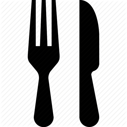 512x512 Cutlery, Fork, Knife, Meal, Silverware, Spoon Icon