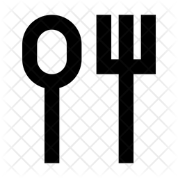 256x256 Cutlery Icon Of Line Style