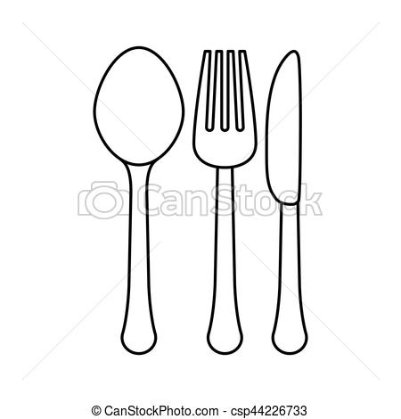 450x470 Figure Cutlery Icon Image Design, Vector Illustration