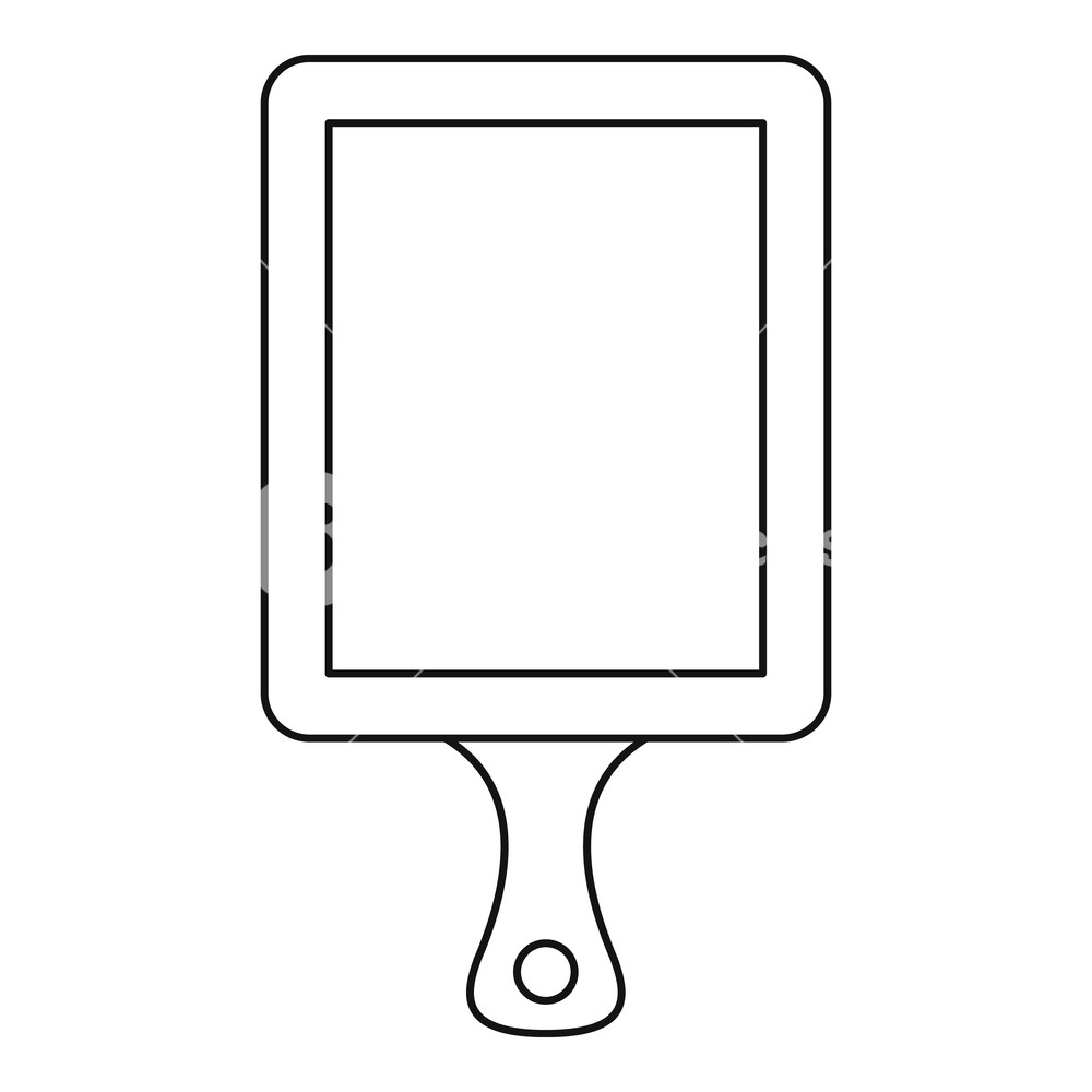 1000x1000 Cutting Board Icon Outline Illustration Of Cutting Board Icon