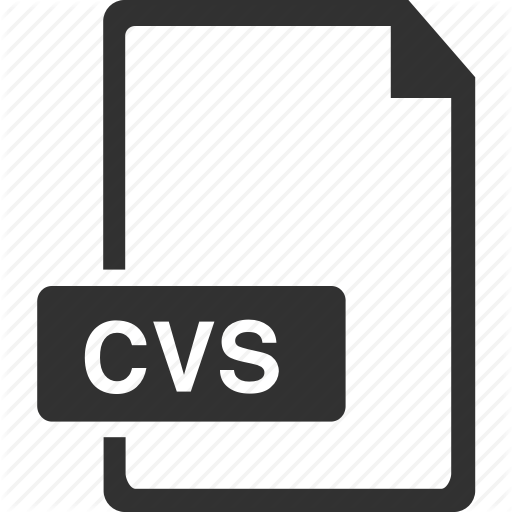 512x512 Cvs, Document, Extension, Icon