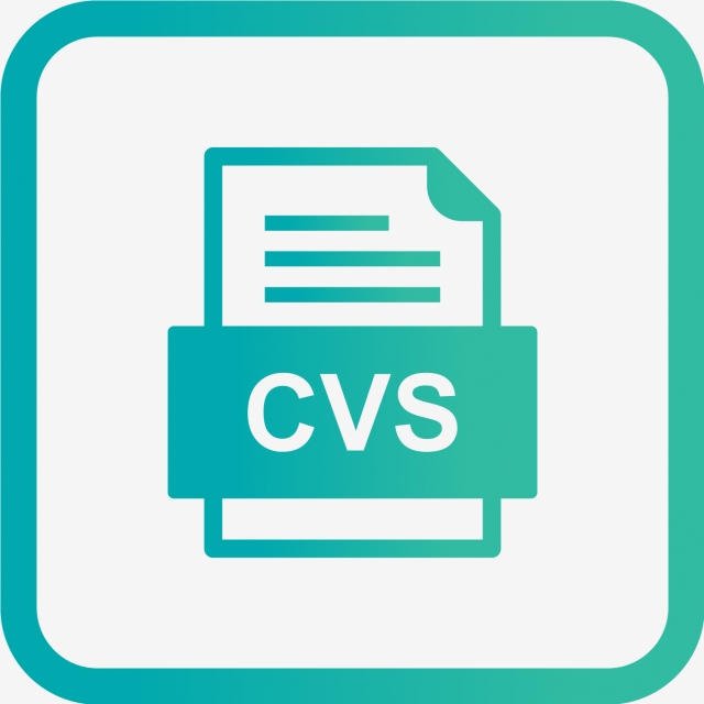 640x640 Cvs Document Icon, Cvs, Document, Png And Vector