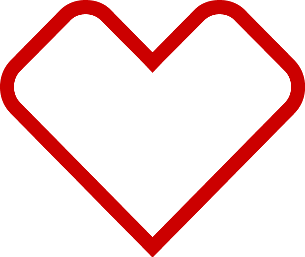 620x522 Hd Heart Icon