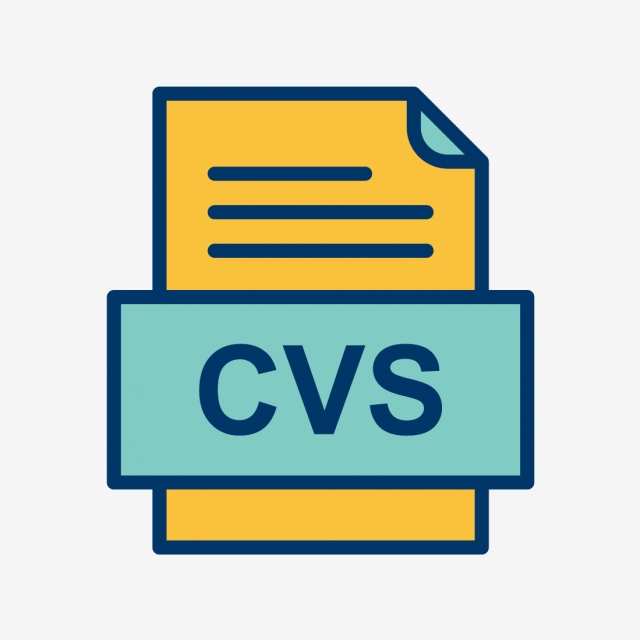 640x640 Cvs Document Icon, Cvs, Document, Png And Vector