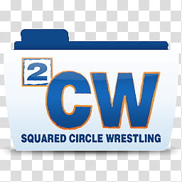 256x256 Colorflow Wrestling Folders, Cw Squared Circle Wrestling Folder