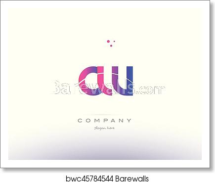 435x370 Cw C W Pink Modern Creative Alphabet Letter Logo Icon Template
