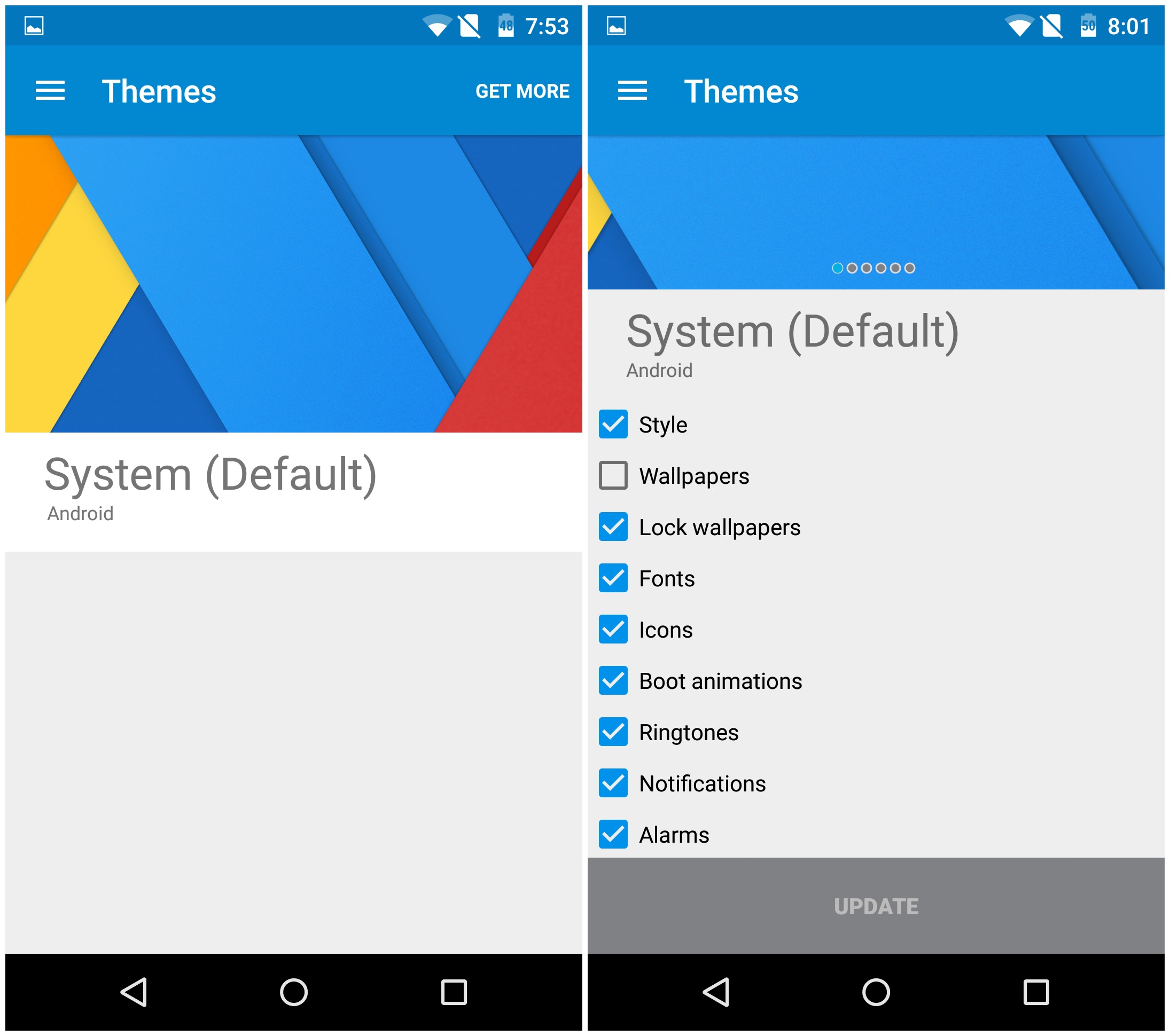 Styling android. CYANOGENMOD 13. CYANOGENMOD interface. Как сделать стиль андроид 1 на современный.