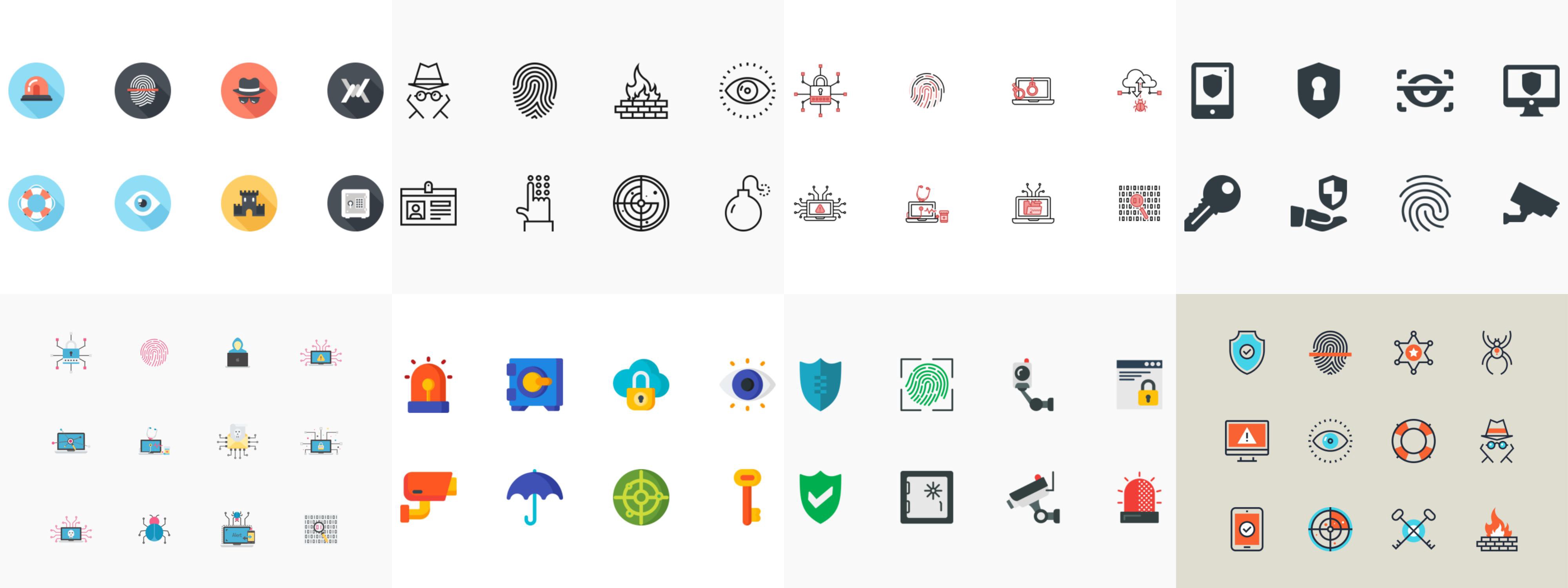 Best Data And Cyber Security Protection Icon Packs 4000x1500 Best Data And Cyber Security Protection Icon Packs