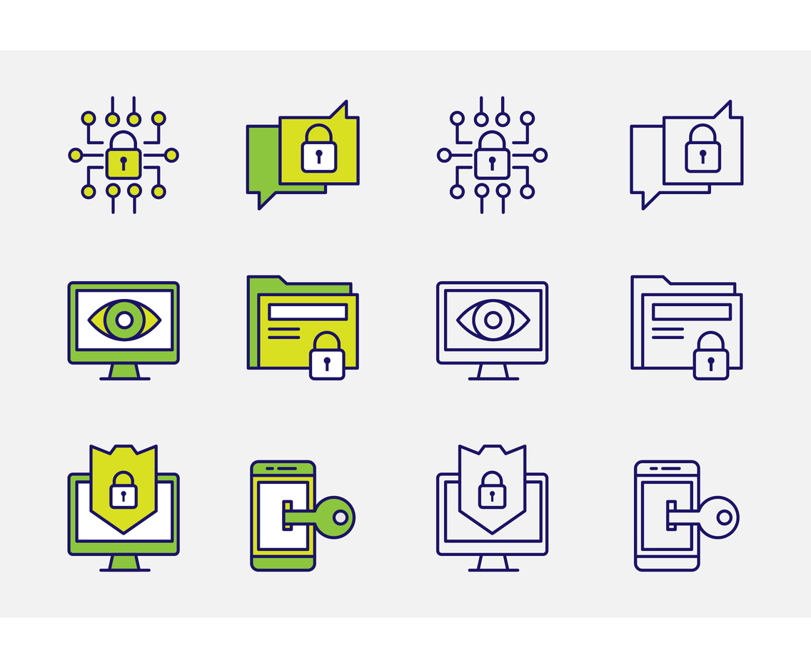 Flat Cyber Icon Vector Art Graphics 1136x936 Flat Cyber Icon Vector Art Graphics
