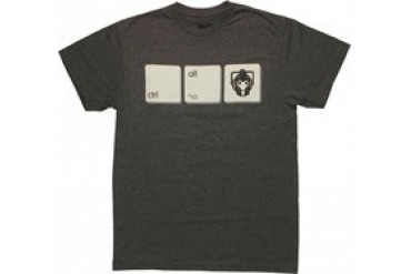 370x247 Doctor Who Control Alt Delete Cyberman Head Icon T Shirt