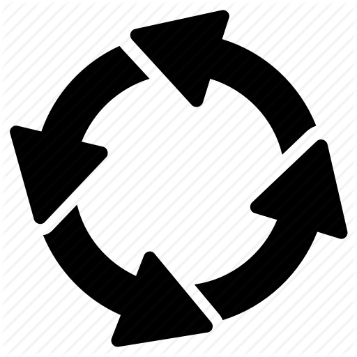 512x512 Circle, Cycle, Recycle, Refresh, Revolution, Round, Roundabout Icon