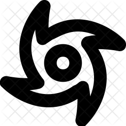 256x256 Cyclone Icon Of Line Style