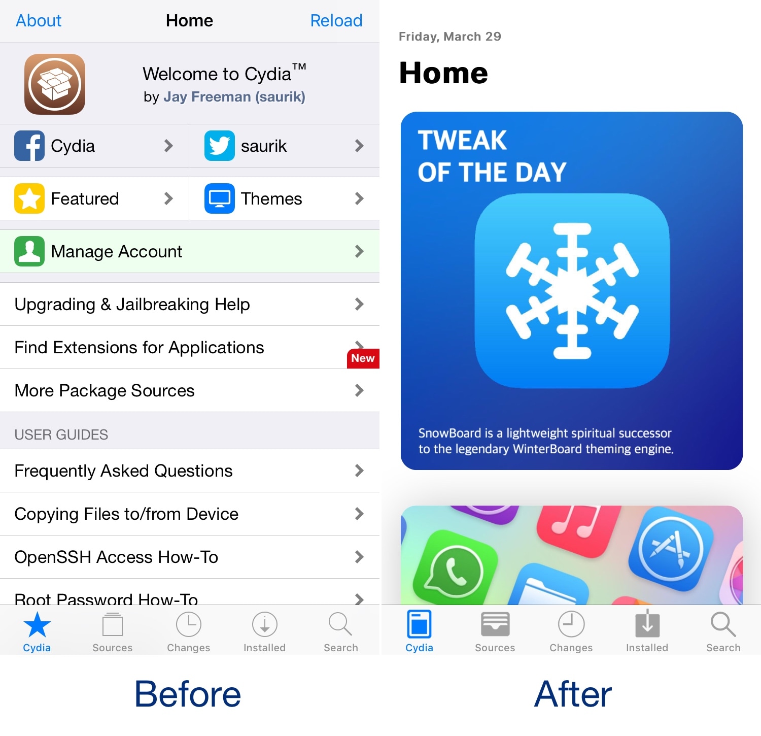 1500x1450 Give Cydia An App Store Inspired Makeover With Cydiaxistyle