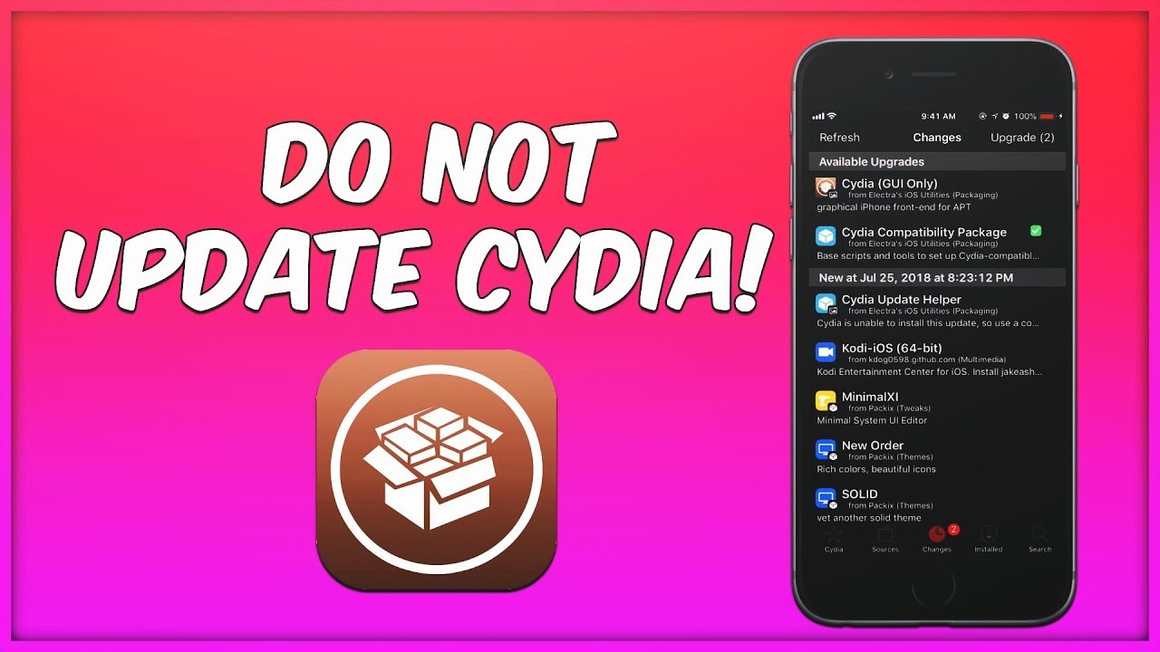 1280x720 Cydia Update! Do Not Install! Icon Missing Fix! Jailbreak Update