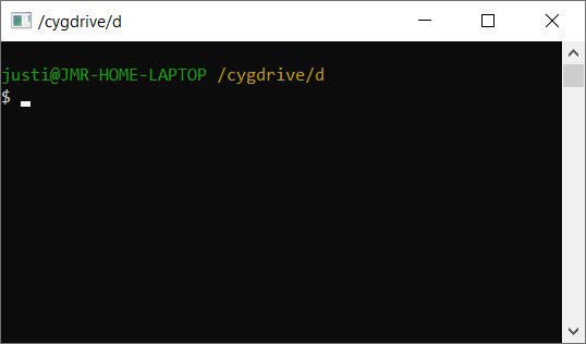 538x316 Cygwn Broken To Terminal Only