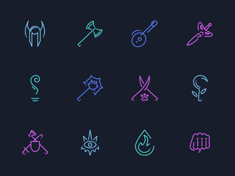 800x600 Icons Dungeons And Dragons Classes
