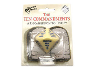 300x225 Koplow Special Icon Dice The Ten Commandments Dice